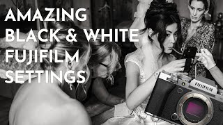 My Favourite Fujifilm Black & White Settings & Recipes in 2024