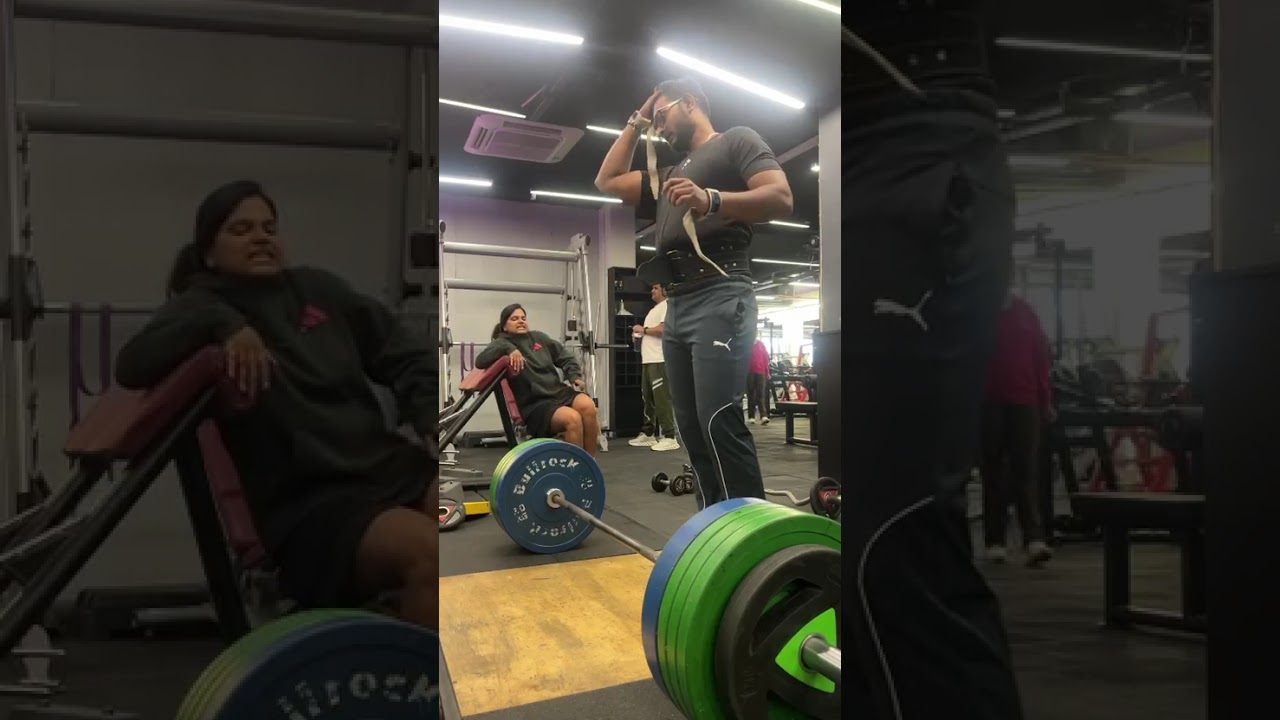 Working out together 