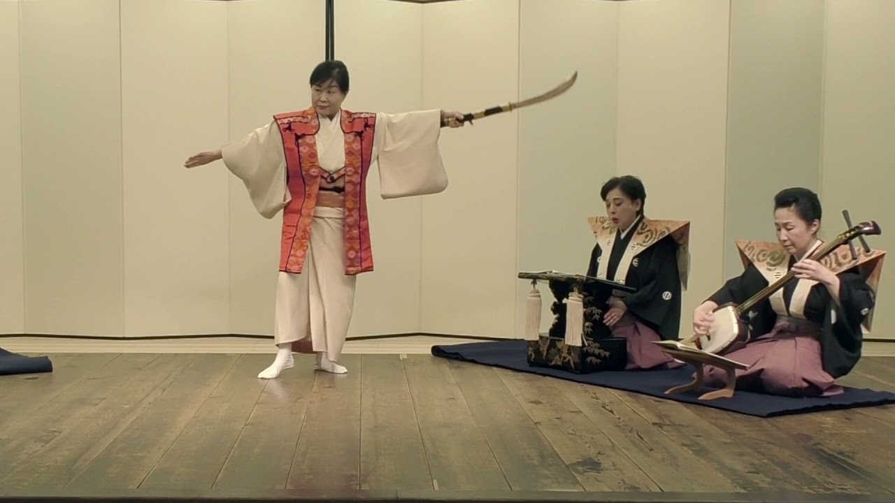 鶴澤三寿々】【巴】TOMOE 5min.ver. 紹介動画 義太夫節＋尺八＋地唄舞