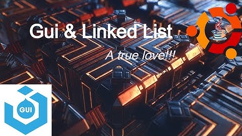 Java: Create LinkedList using GUI