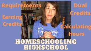 How to HOMESCHOOL Highschool!! Credits, Requirements, Records- OH MY😳 #howtohomeschool