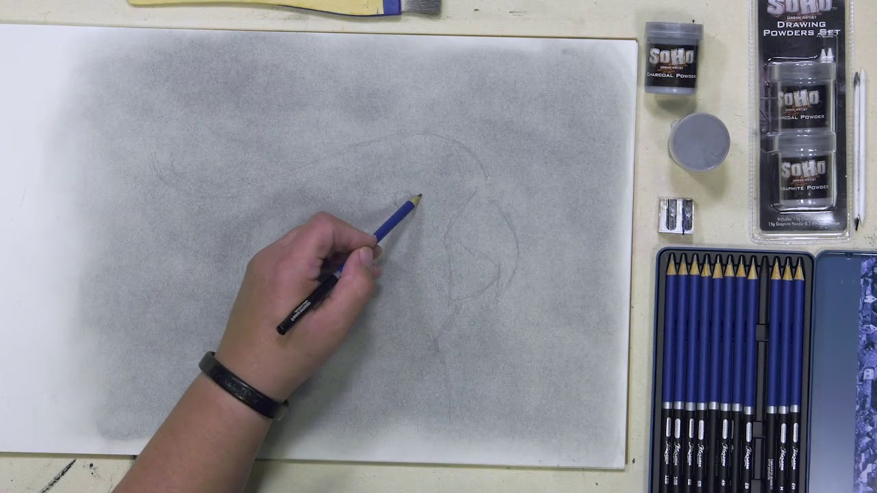 SoHo Graphite and Charcoal Drawing Powders - Visual Commerce #2 - YouTube