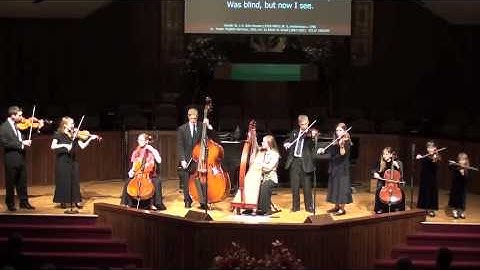 Mieczkowski Family Introduces themselves, and plays "Amazing Grace"