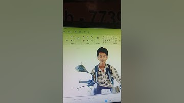 Photo Ka Background Change Karein MS Paint Se! ✂️🔥 #Shorts