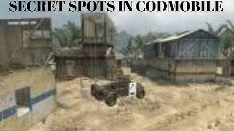 Secret spots in Codmobile That you didn