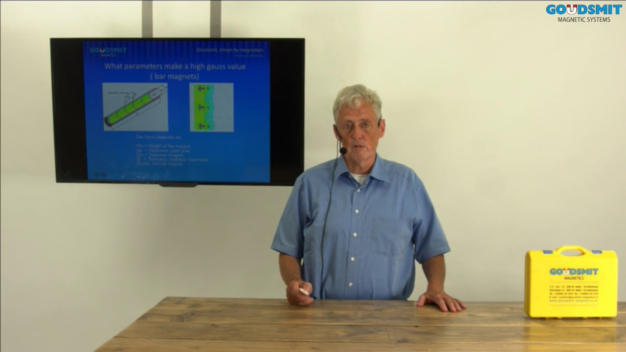 What does flux density/gauss say about separating efficiency - Goudsmit magnetic Systems