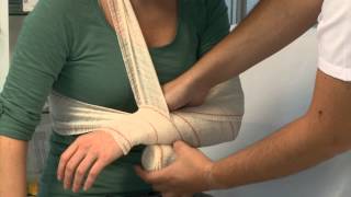 Sprains & Strains | Arm Bandage | http://www.nationalcprfoundation.com/