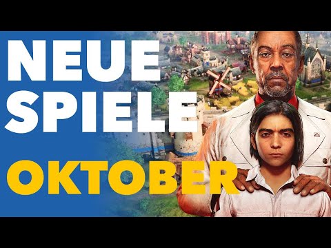 Jetzt kommen endlich die großen Spiele-Blockbuster! - Release-Vorschau für Oktober