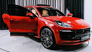 2024 Porsche Macan Suv Luxury Compact Interior And Exterior In Deep Details
