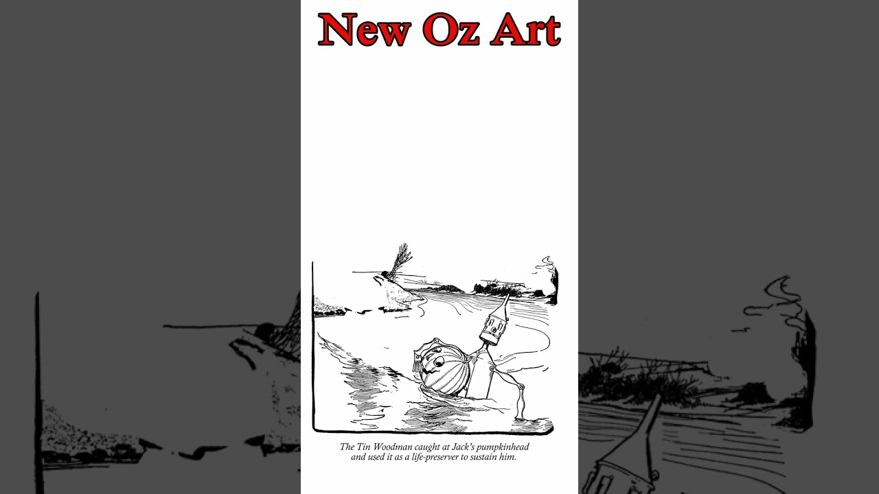 Tinman overboard!  Disaster in Oz!