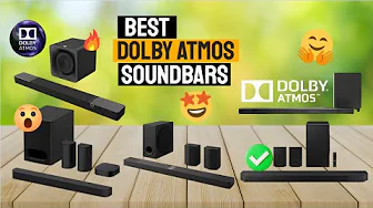 Best Dolby Atmos Soundbars 2025 | Top 5 Premium Home Theater Soundbars: LG, Sony, SAMSUNG & more