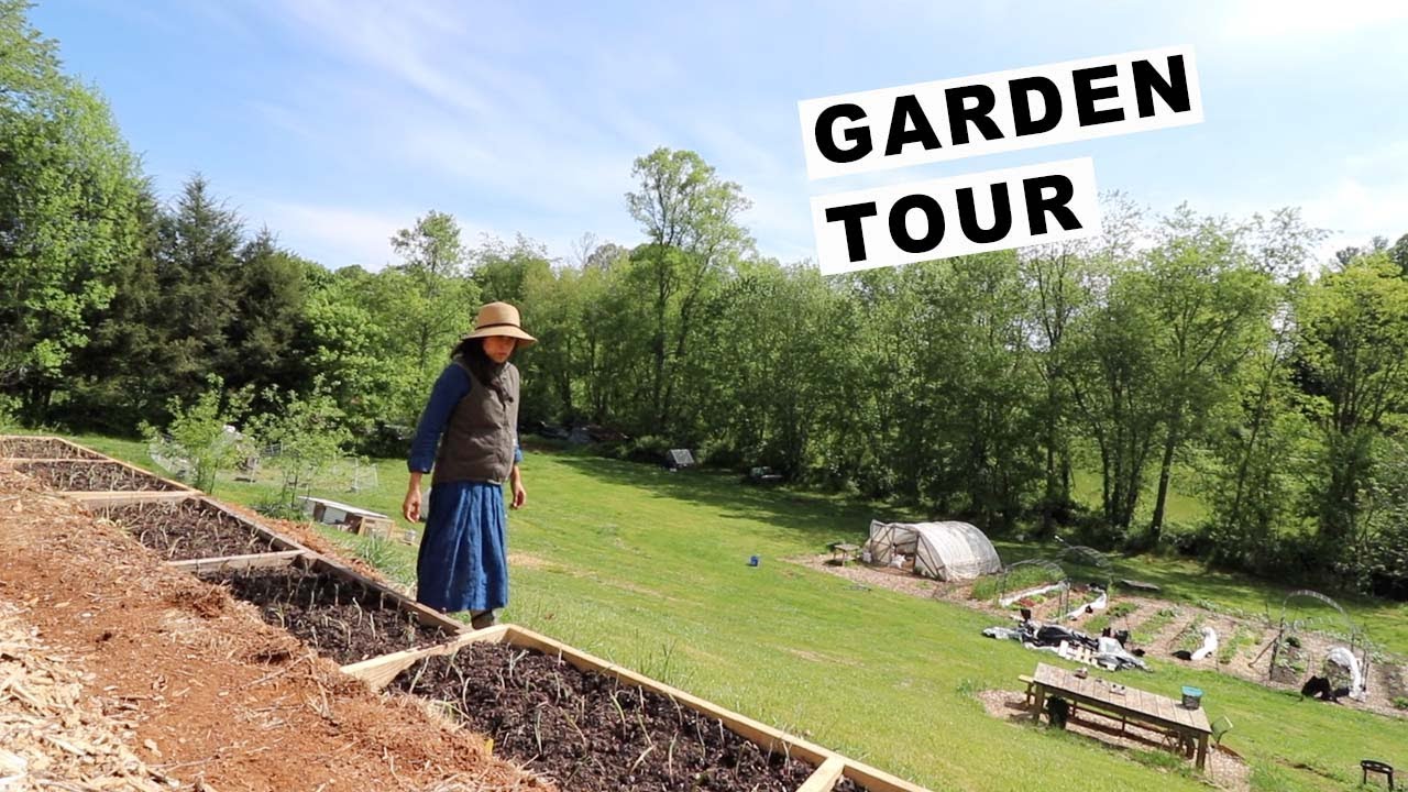 Full GARDEN TOUR on 1.5 Acre Homestead YouTube