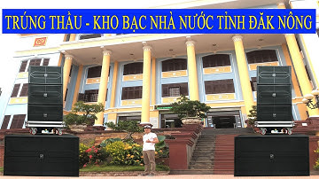 Thi công âm thanh hội trường tại các Kho bạc tỉnh Đăk Nông | Đơn Vị Trúng Thầu Nhạc Việt Media |
