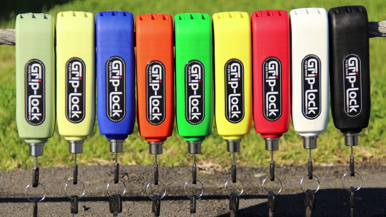 Grip-Lock Original : Antivol Moto Levier de frein Poignée Gaz