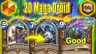 The Biggest Wall Druid Deck Nobody Can Defeat and Dethrone At Whizbang's Workshop | Hearthstone