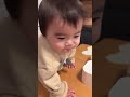 朝ごはん食べたよ🥞#しまいにっき#年子姉妹＃0歳児#3歳児＃4歳児#shorts