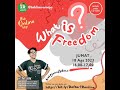 @taklimremaja "What Is Freedom" with Dimas Adista 18 Agustus 2023