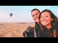 DUBAI HOT AIR BALLOON RIDE (Rough Landing!)