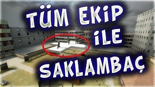 CÜMBÜR CEMAAT SAKLAMBAÇ OYNADIK EFSANE (CS:GO)