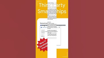 Google Workspace Developer Preview: Try out the new 3p Smart Chip feature