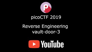 picoCTF 2019 writeup [49] - Reverse Engineering - vault-door-3