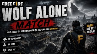 🔥 WOLF ALONE MATCH 🐺 | Headshots 🎯, Comedy 😂 & Unexpected Strike 😭 #freefire #sbo #buymore screenshot 4