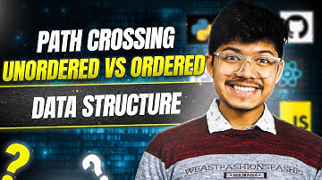 1496. Path Crossing | Unordered vs Ordered Data Structure