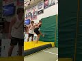 Teaching a GYMNAST a PARKOUR trick !!!