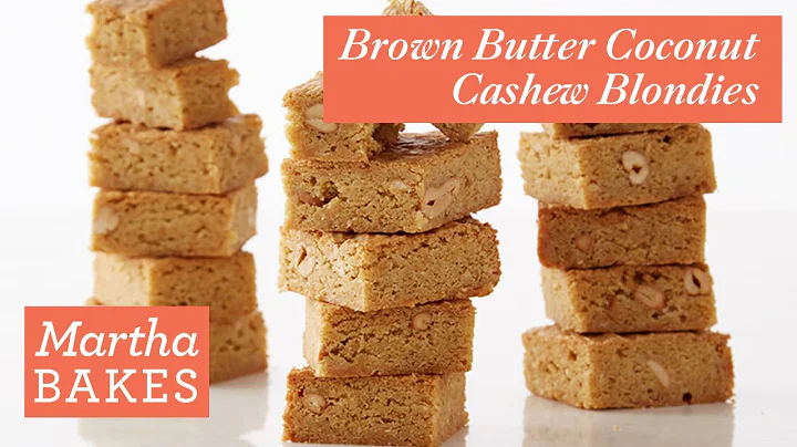 Martha Stewart's Brown-Butter Coconut Cashew Blond...