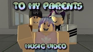 To My Parents (Nightcore)-Roblox Music video