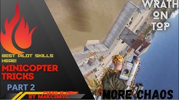 BEST MINICOPTER PILOT SKILLS HERE! #rust  #clip #funny  #moment  #raid  #kill #montage