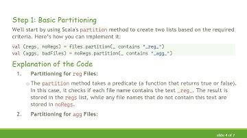 How to Partition a List of File Names in Scala Based on Tags