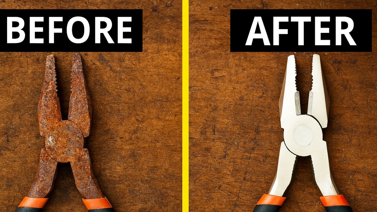 Remove Rust and Restore Your Tools! Do This Hack! - YouTube