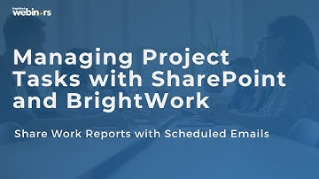 How to Share Project Work Reports in SharePoint