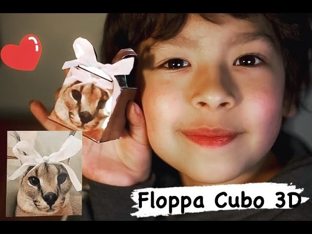 Floppa Cube - Random  Arte em papel em 3d, Como fazer um gato, Artesanato  em papel em 3d