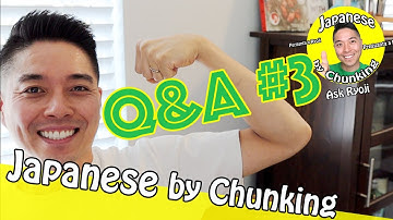 Q&A #3 /Ask Japanese questions!