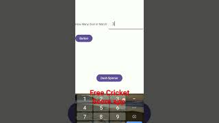 Free cricket score app own #trending #cricket #score #cricketscore #easy #easy score #free #app #own screenshot 4