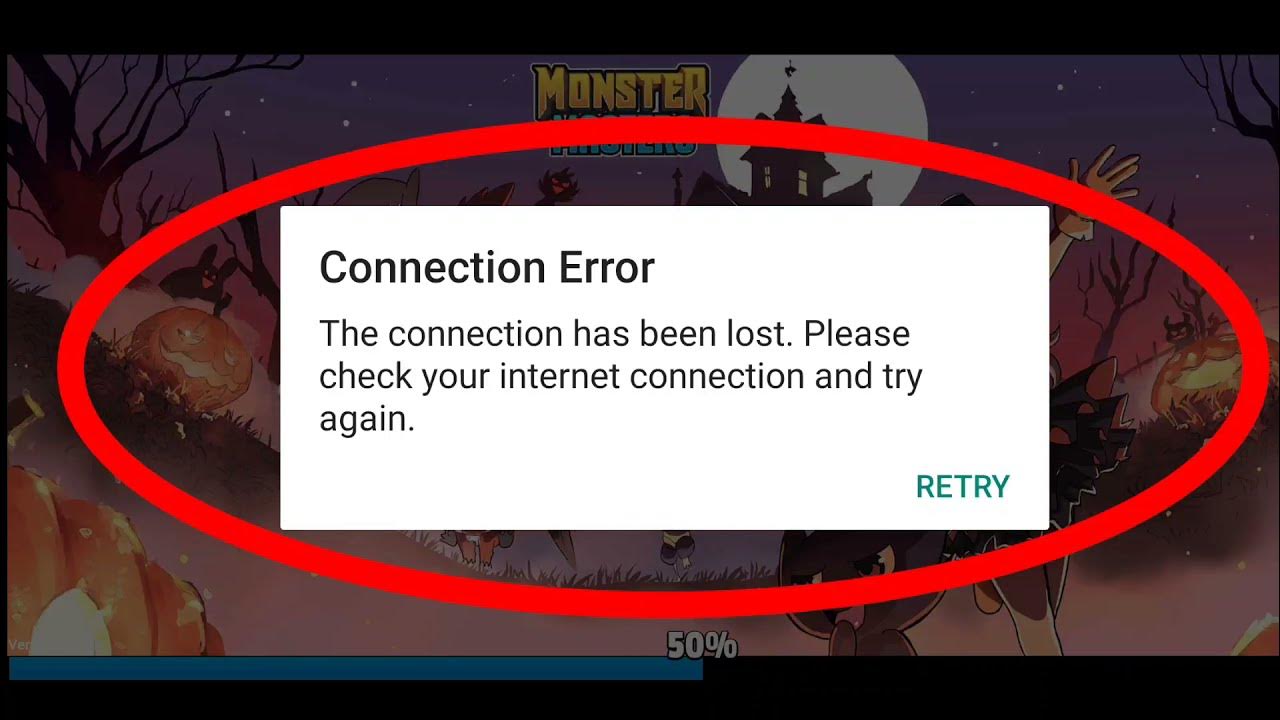 Connection error attempting to