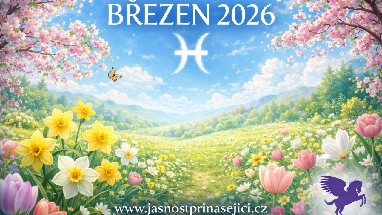 BŘEZEN  2026 🌱 ŠTÍR ♏️ 