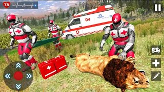 Animals Rescue Ambulance Driver #2 Simulator_Emergency Doctor Robot 360 Degree_Gameplay screenshot 5