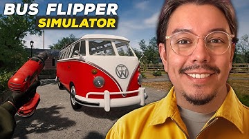 I Turned Old Buses Into Dream Homes // BUS FLIPPER SIMULATOR
