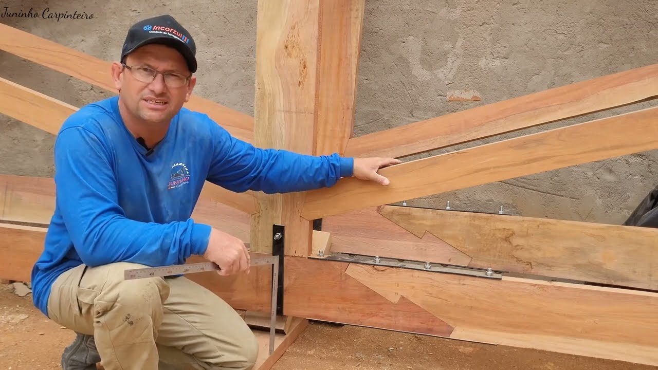 TESOURA EM MADEIRA COMO FUNCIONA #carpintaria