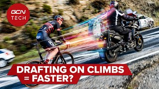 How Much Faster Is Drafting On A Climb