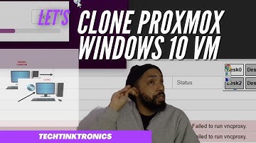 To Clone Proxmox Windows 10 VM