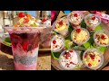 Royal falooda making  refreshing summer dessert foodzeee