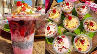 Royal Falooda making | Refreshing summer dessert #foodzeee