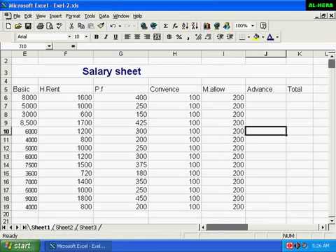 format in excel download india salary with formula slip in 2018 YouTube Salary MS Excel Sheet format in excel download india salary with formula slip in 2018 YouTube Salary MS Excel Sheet