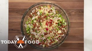 Chicken coleslaw with apples and pecans: Get the recipe!