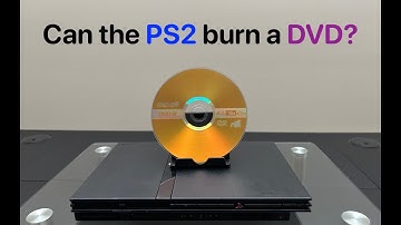 Can the PS2 burn a DVD?