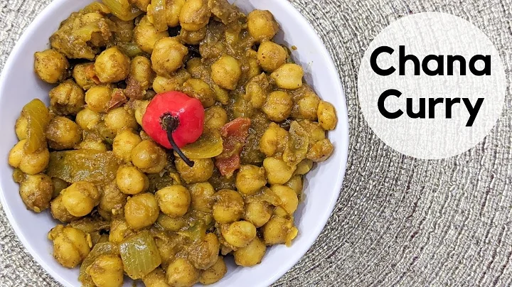 Spicy Chana Curry | Chick Pea Curry | Vegetarian C...